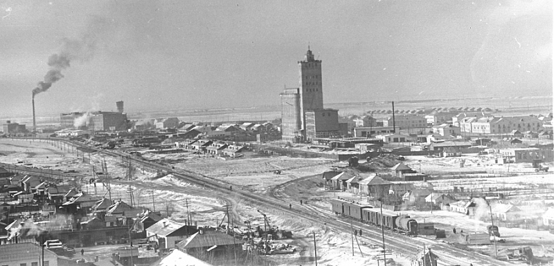 Абакан, 1961 год. Тогда в столице Хакасии было более 100 угольных котельных